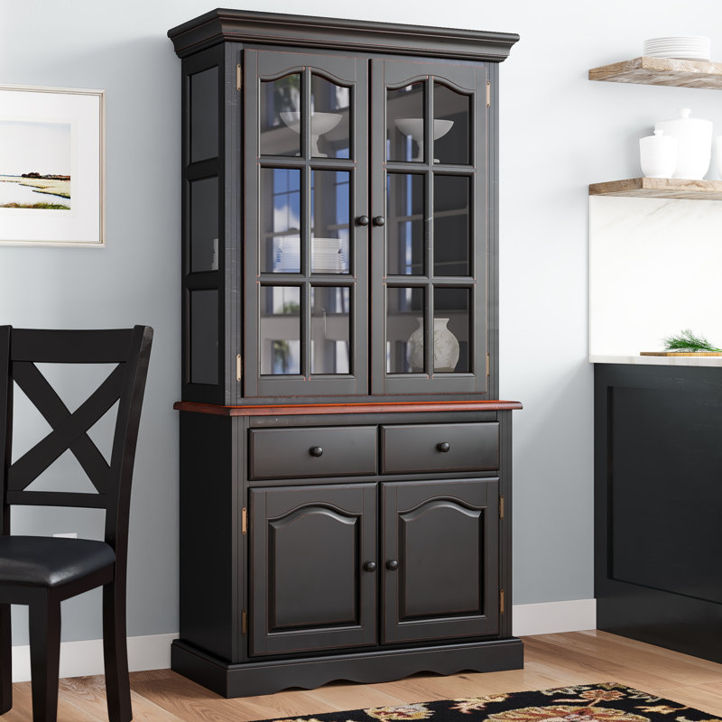 Birch Lane™ Ethelyn Lighted China Cabinet & Reviews | Wayfair